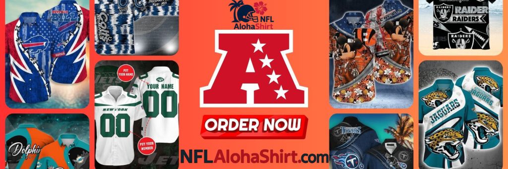 AFC Teams Hawaiian Shirt - NFLAlohaShirt